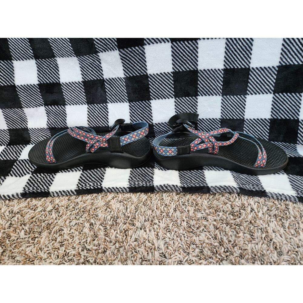 Chaco ZX1 Classic Sandals Women’s Size 8 Blue Pink Double Strap Outdoor Hiking - Picture 4 of 6